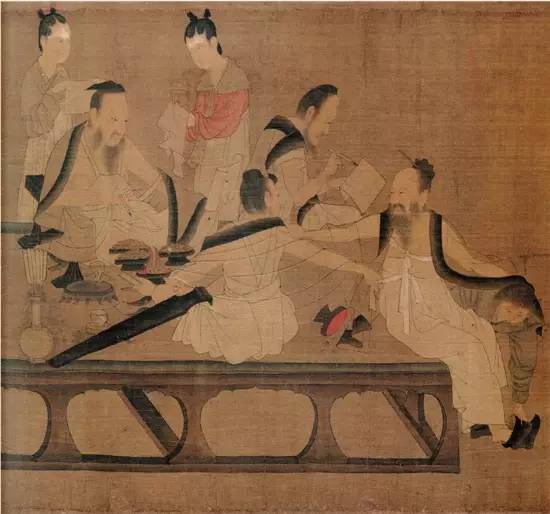 《北齐校书图》