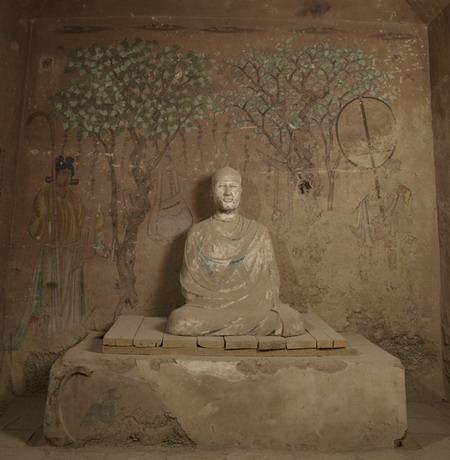 敦煌壁画中的17窟实景
