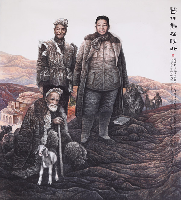 关山月美术馆举办“马哲人物画展”