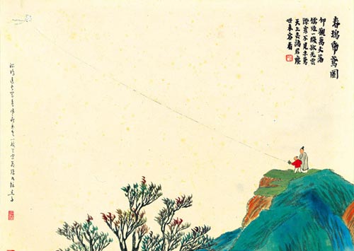 关于传统中国风筝你所不知道的事,风筝上的纹样寓意盘点