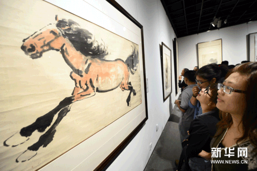 百代风范――中国现代绘画艺术典藏大展在杭开幕