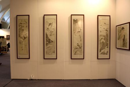 艺术家王根生作品应邀参展19届艺博会引关注