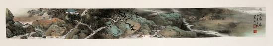 山水大师乐震文小品展登陆上海