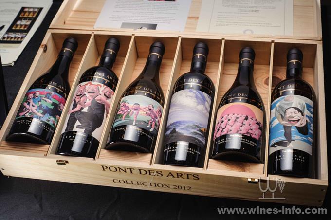 法国珍酿Pont des Arts携手中国当代艺术家岳敏君推出「2012 美酒艺术典藏系列」