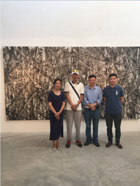 线象现象|“交织的丛林”朱维彬个人画展开幕