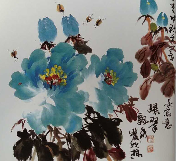 黎牧樵书画作品赏析
