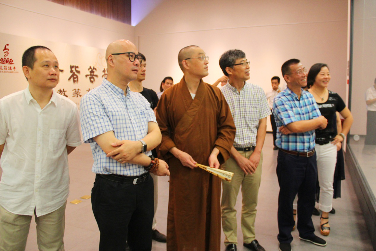 龙庄讲寺“方寸皆菩提”佛印篆刻作品展开幕