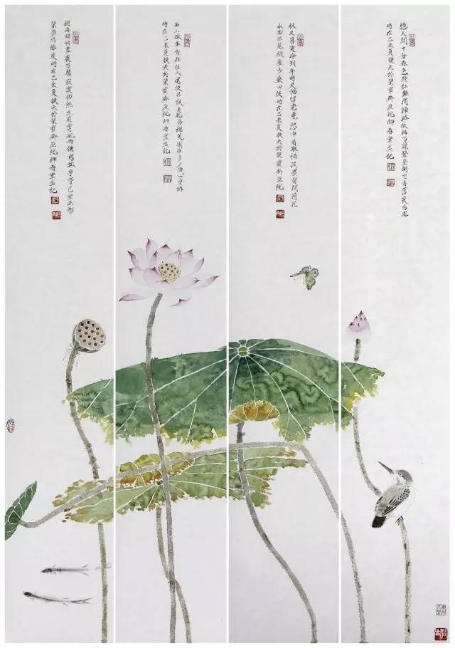 展讯 | “点秋香”——五人画展的五色之魅