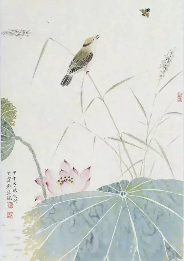 展讯 | “点秋香”——五人画展的五色之魅