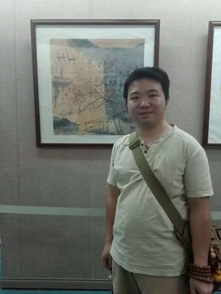专访现代画家钟美景