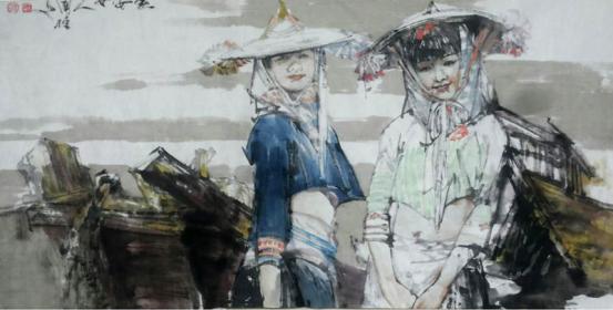纸上漫舞 心底泓波——王国栋写意人物画漫谈