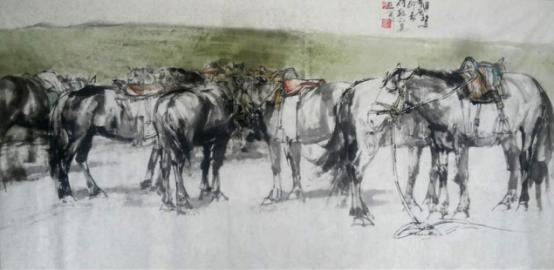 纸上漫舞 心底泓波——王国栋写意人物画漫谈