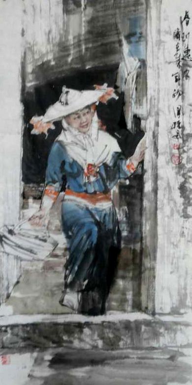 纸上漫舞 心底泓波——王国栋写意人物画漫谈
