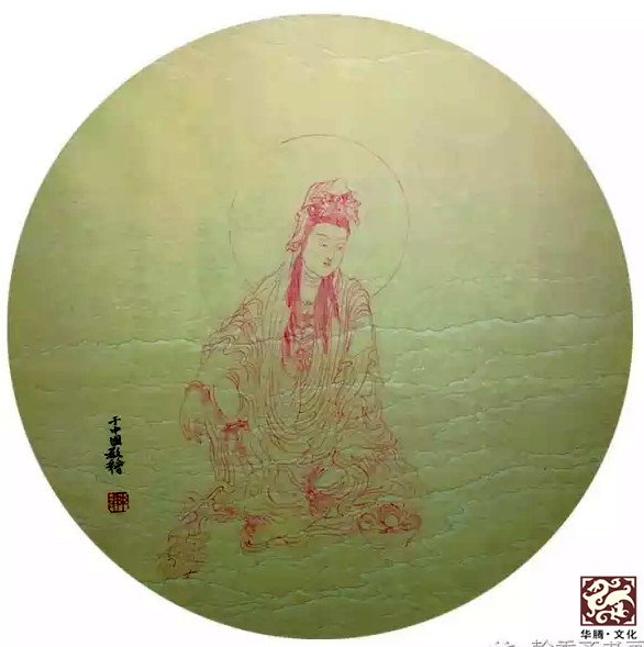 于中国绘画作品在翰香斋展出