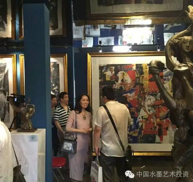 北京石齐画院成立仪式