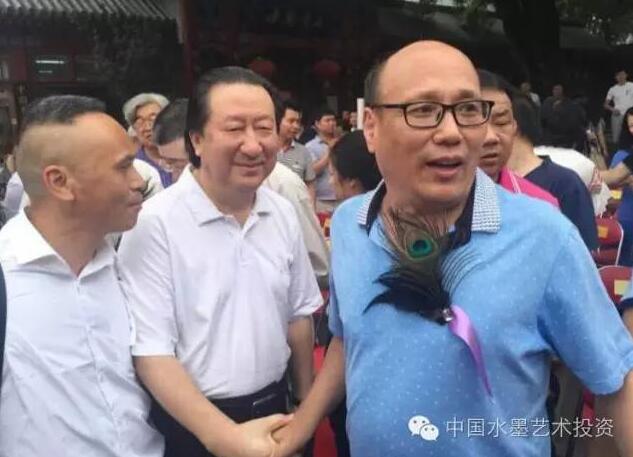 北京石齐画院成立仪式