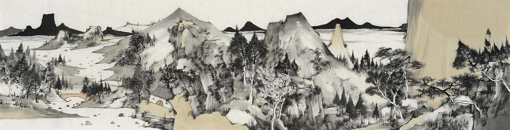 宁静致远-青年画家刘宁山水画展近期将在苏举办