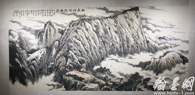 “踏遍青山人未老”田东海书画展在西安市力邦艺术港盛大举行
