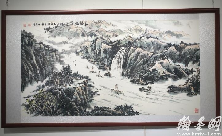 “踏遍青山人未老”田东海书画展在西安市力邦艺术港盛大举行