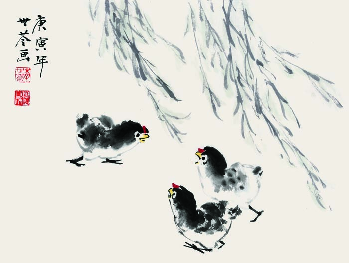 美的世界里有个她…… ——观李世苓画展