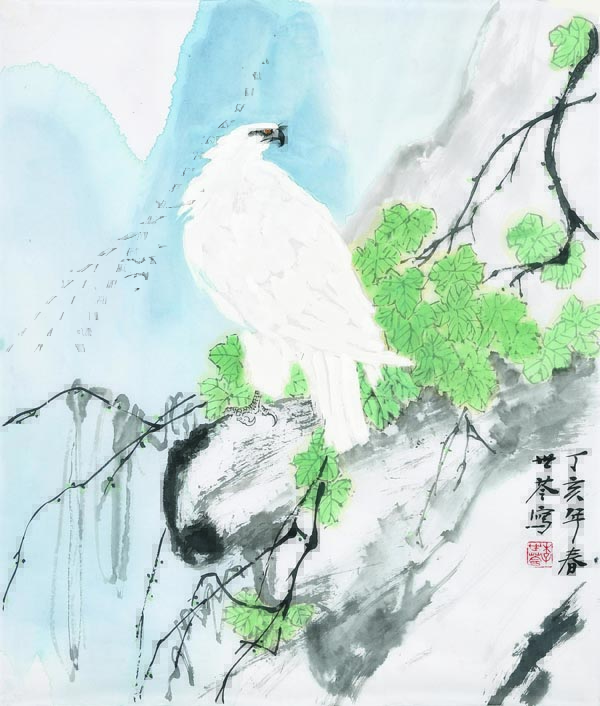 美的世界里有个她…… ——观李世苓画展