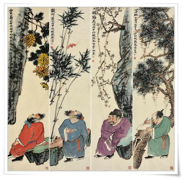 王超然大写意人物画国画作品赏析