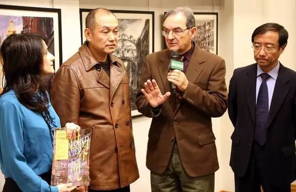 世界观：聂危谷中国画展在佛罗伦萨激情绽放