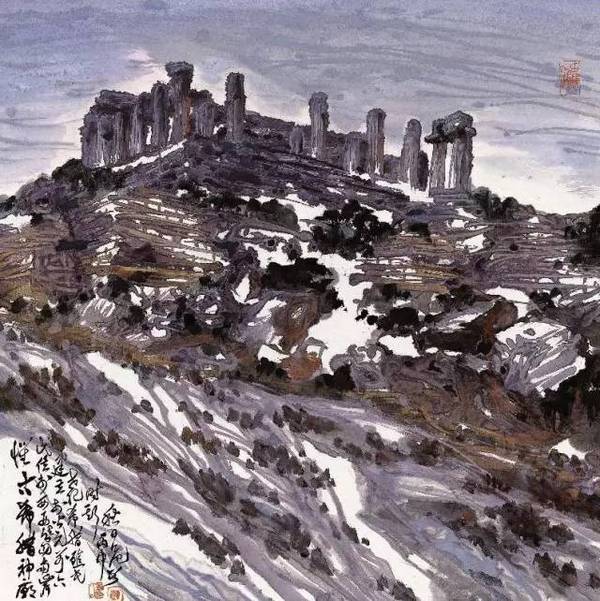 世界观：聂危谷中国画展在佛罗伦萨激情绽放