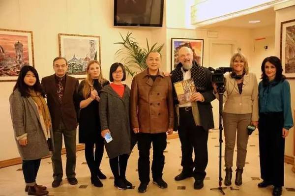 世界观：聂危谷中国画展在佛罗伦萨激情绽放