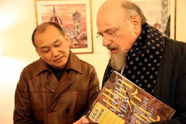 世界观：聂危谷中国画展在佛罗伦萨激情绽放
