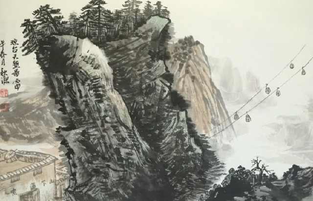 "山水有质而灵趣"——杭秋源武当山写生作品欣赏