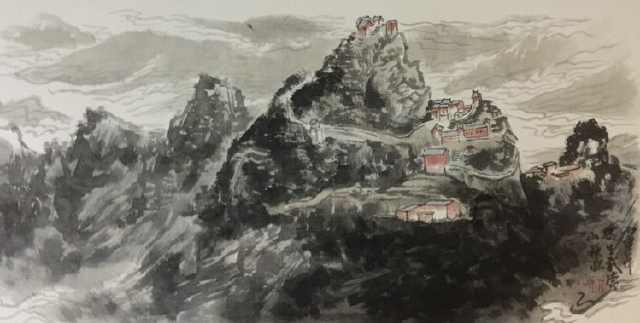 "山水有质而灵趣"——杭秋源武当山写生作品欣赏