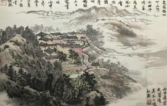 "山水有质而灵趣"——杭秋源武当山写生作品欣赏