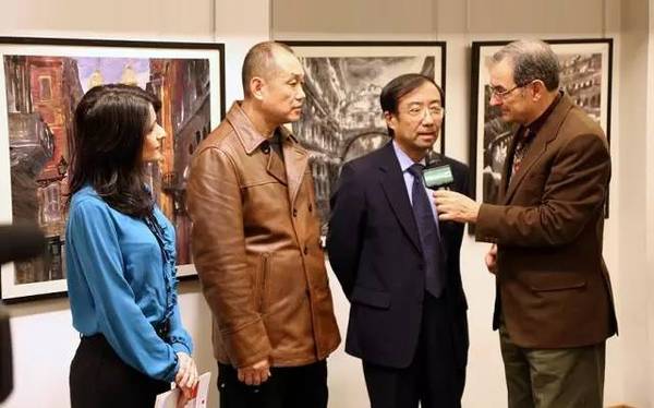 世界观：聂危谷中国画展在佛罗伦萨激情绽放
