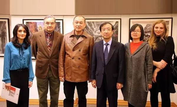 世界观：聂危谷中国画展在佛罗伦萨激情绽放