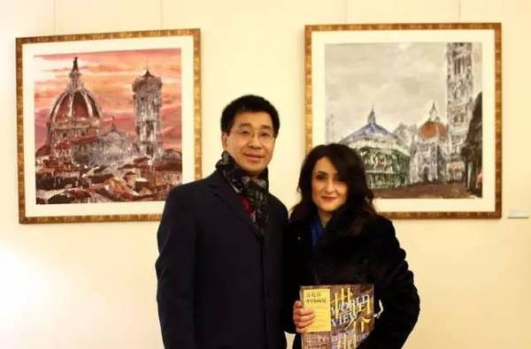 世界观：聂危谷中国画展在佛罗伦萨激情绽放