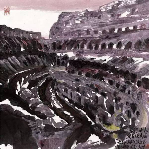 世界观：聂危谷中国画展在佛罗伦萨激情绽放