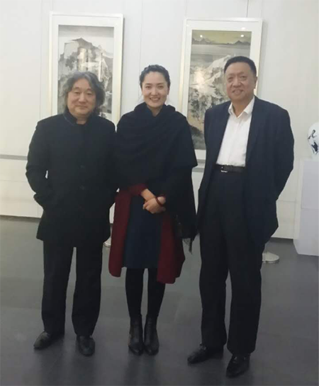青年画家刘宁山水画作品展在苏开幕
