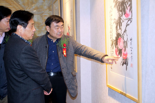 百岁老人——杨乃寒作品回顾展在商丘大众美术馆举办