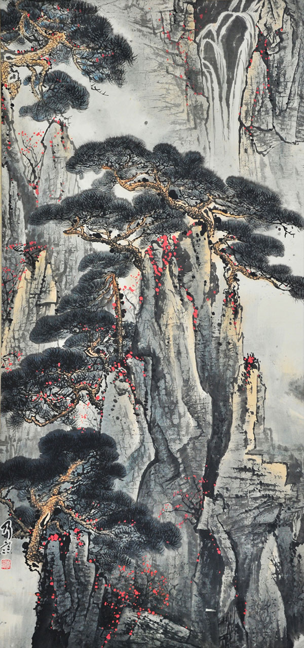 百岁老人——杨乃寒作品回顾展在商丘大众美术馆举办