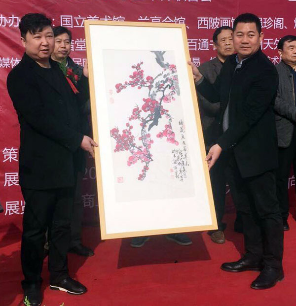 百岁老人——杨乃寒作品回顾展在商丘大众美术馆举办