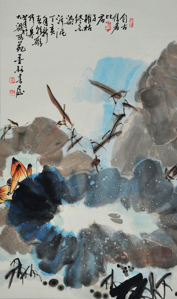 百岁老人——杨乃寒作品回顾展在商丘大众美术馆举办