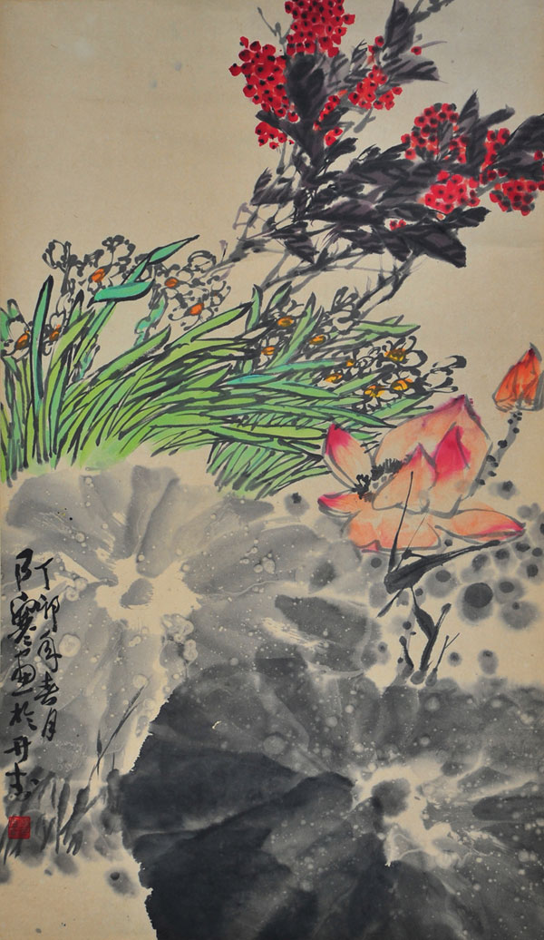 百岁老人——杨乃寒作品回顾展在商丘大众美术馆举办