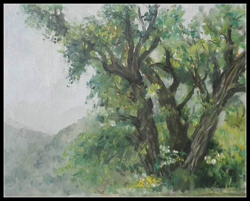 画家叶新萍作品赏析