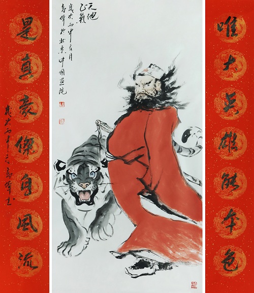 翰墨千秋签约代理左进伟、高伟等艺术家作品正在联展