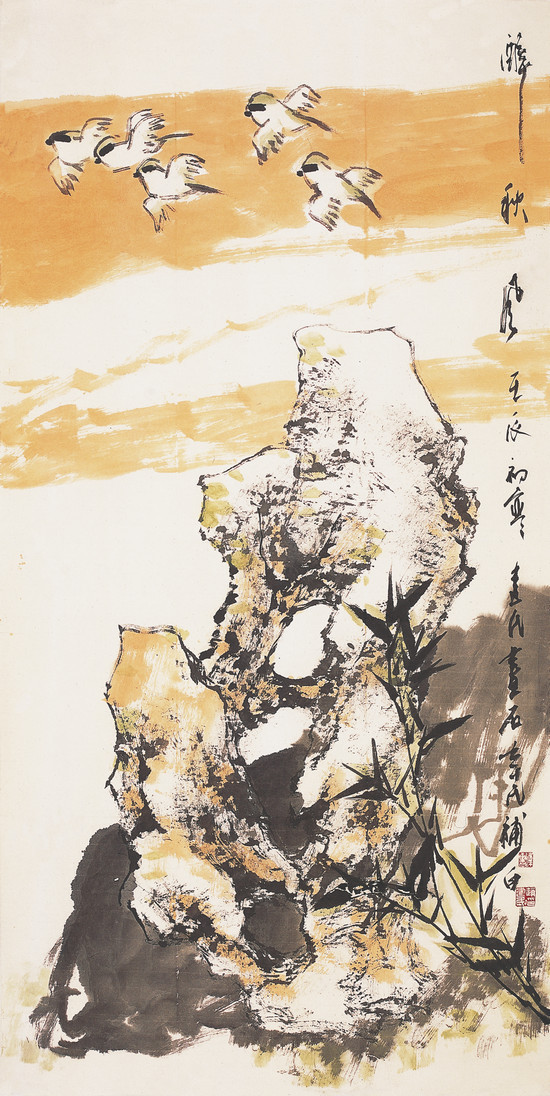 著名花鸟画家赵建民作品在中国政协文史馆展出