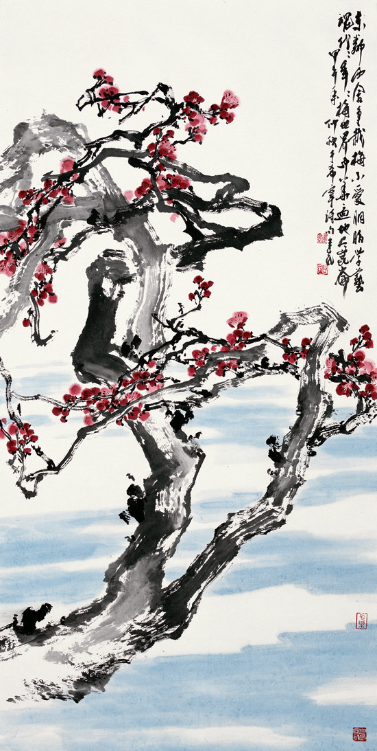 著名花鸟画家赵建民作品在中国政协文史馆展出