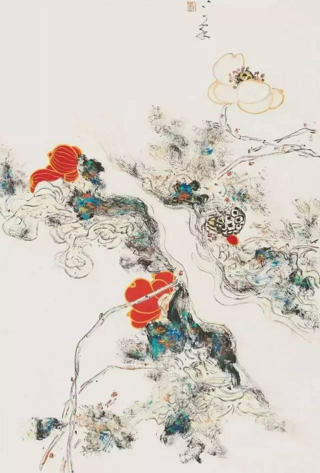 云水谣-幻荷刘三余焦墨作品展在北京东岳庙开展