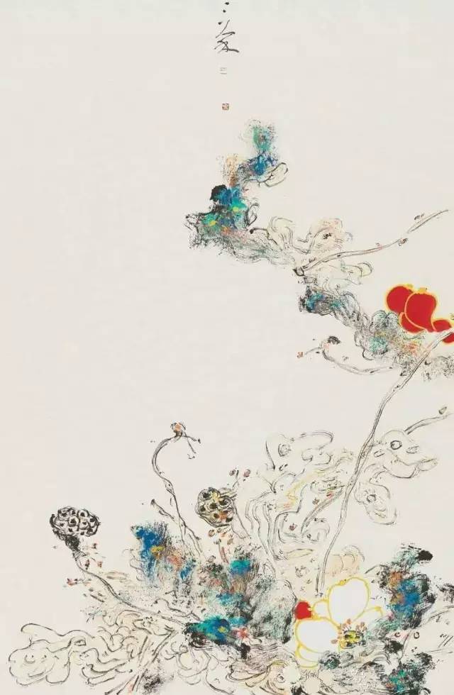 云水谣-幻荷刘三余焦墨作品展在北京东岳庙开展