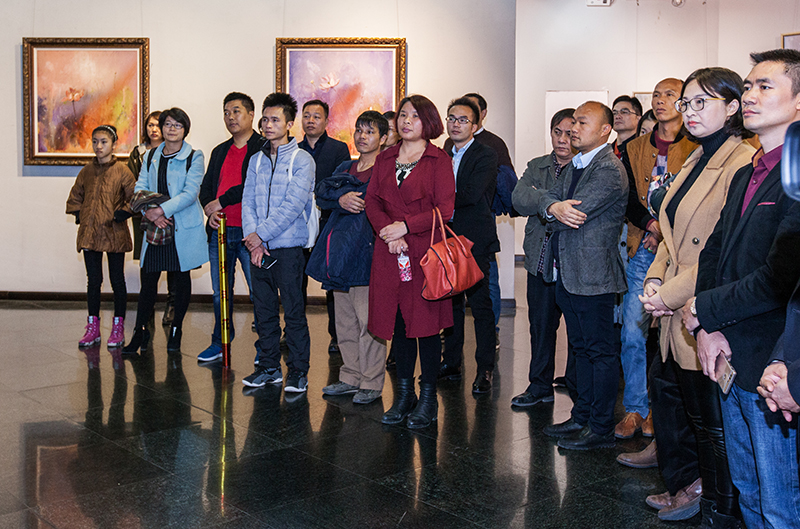 卢鹏油画全国巡展（南宁站）在跨世纪美术馆隆重开幕